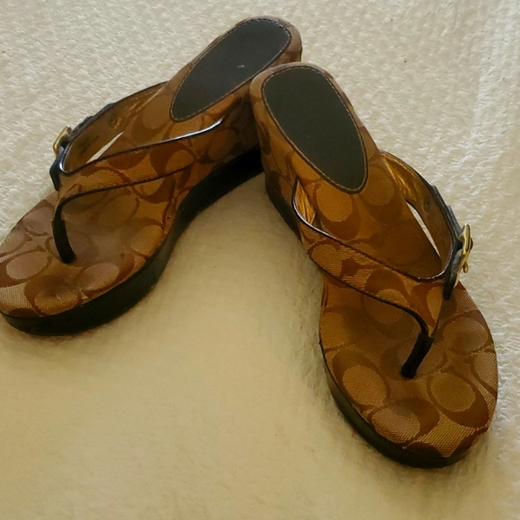 Coach Shoes - Coach Wedge shoe